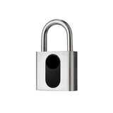 Portable Smart Fingerprint Padlock, Bluetooth APP Electronic Lock, USB Charging, Suitable for Warehouses, Courtyards, Storage Cabinets and Safes
