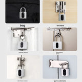 Portable Smart Fingerprint Padlock, Bluetooth APP Electronic Lock, USB Charging, Suitable for Warehouses, Courtyards, Storage Cabinets and Safes