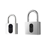 Portable Smart Fingerprint Padlock, Bluetooth APP Electronic Lock, USB Charging, Suitable for Warehouses, Courtyards, Storage Cabinets and Safes