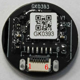 GK027 Round Fingerprint Module Without LED Light